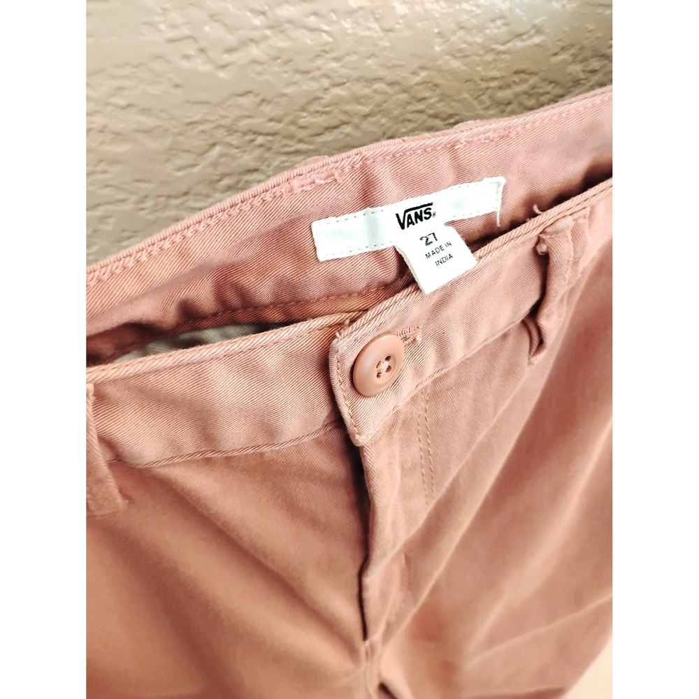 🌸Vans Chino Pants Dusty Pink Skater Grunge Gorpcore cottagecore Cabincore Y2K